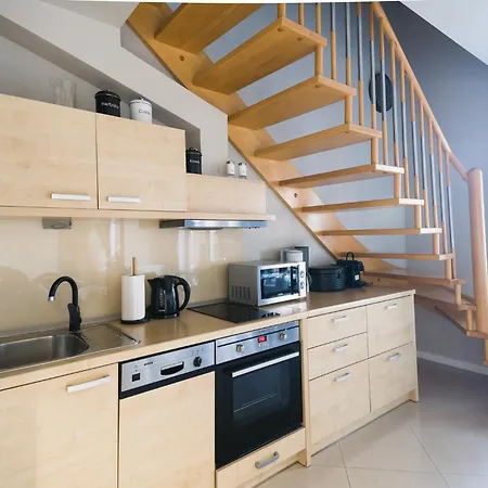 Apartment 6 Os, Dwupoziomowy 56m2 Z 2 Balkonami