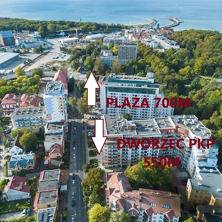 6 Os, Dwupoziomowy 56m2 Z 2 Balkonami Apartment